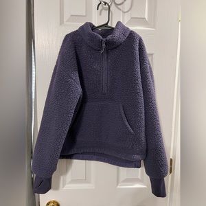 All in motion sherpa purple